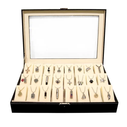 24pcs Memorial Jewelry Gift Best Sellers Ash Holder Necklace